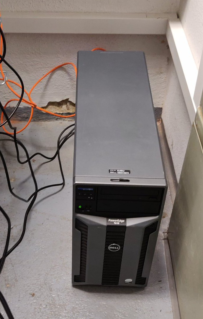 Neuer Server für VMS