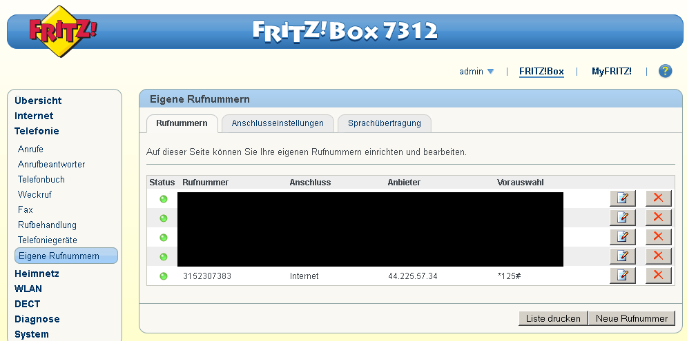 Fritzbox Schritt 1