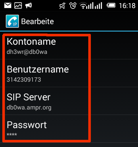 CSIPSimple Schritt 3